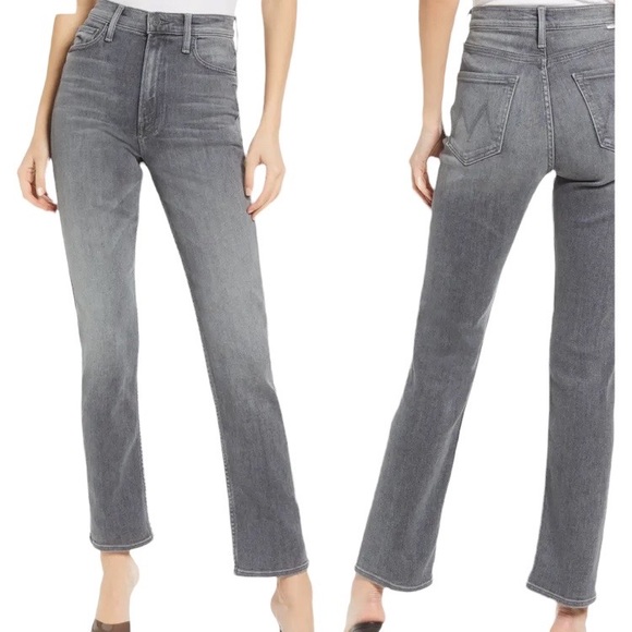 MOTHER JEANS Rider Skimp High Waist Straight Leg Jeans - Picture 2 of 10